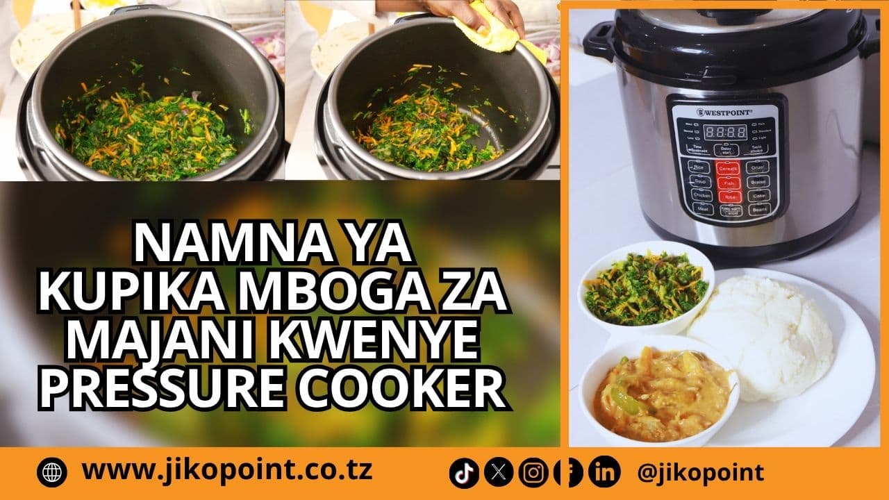 Jinsi ya kupika mboga mboga kwenye pressure cooker ya WestPoint
